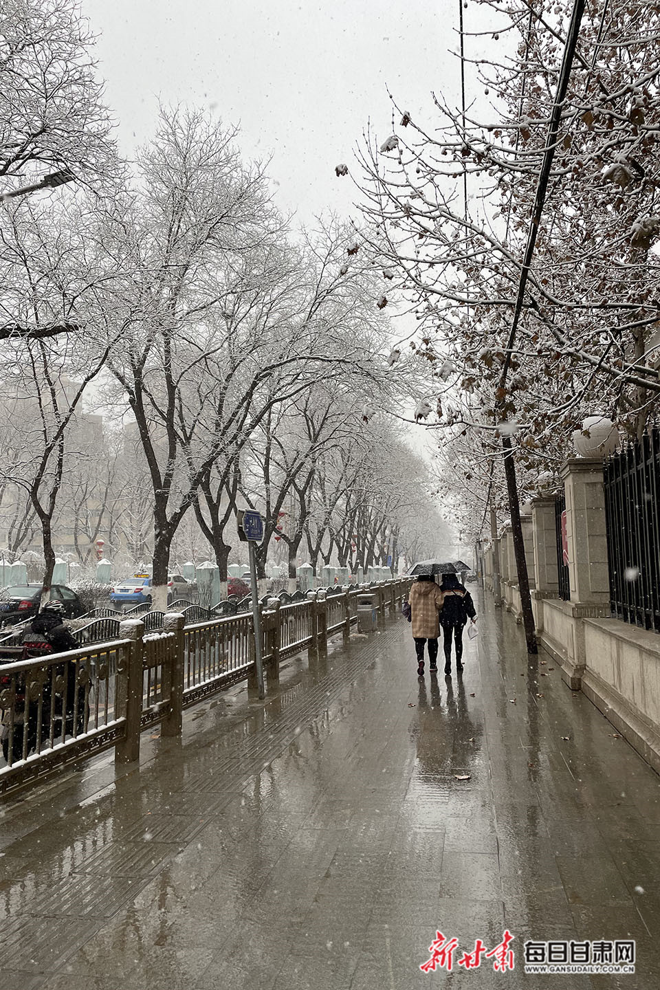 兰州雪乱交响曲，城市、人与自然的和谐乐章